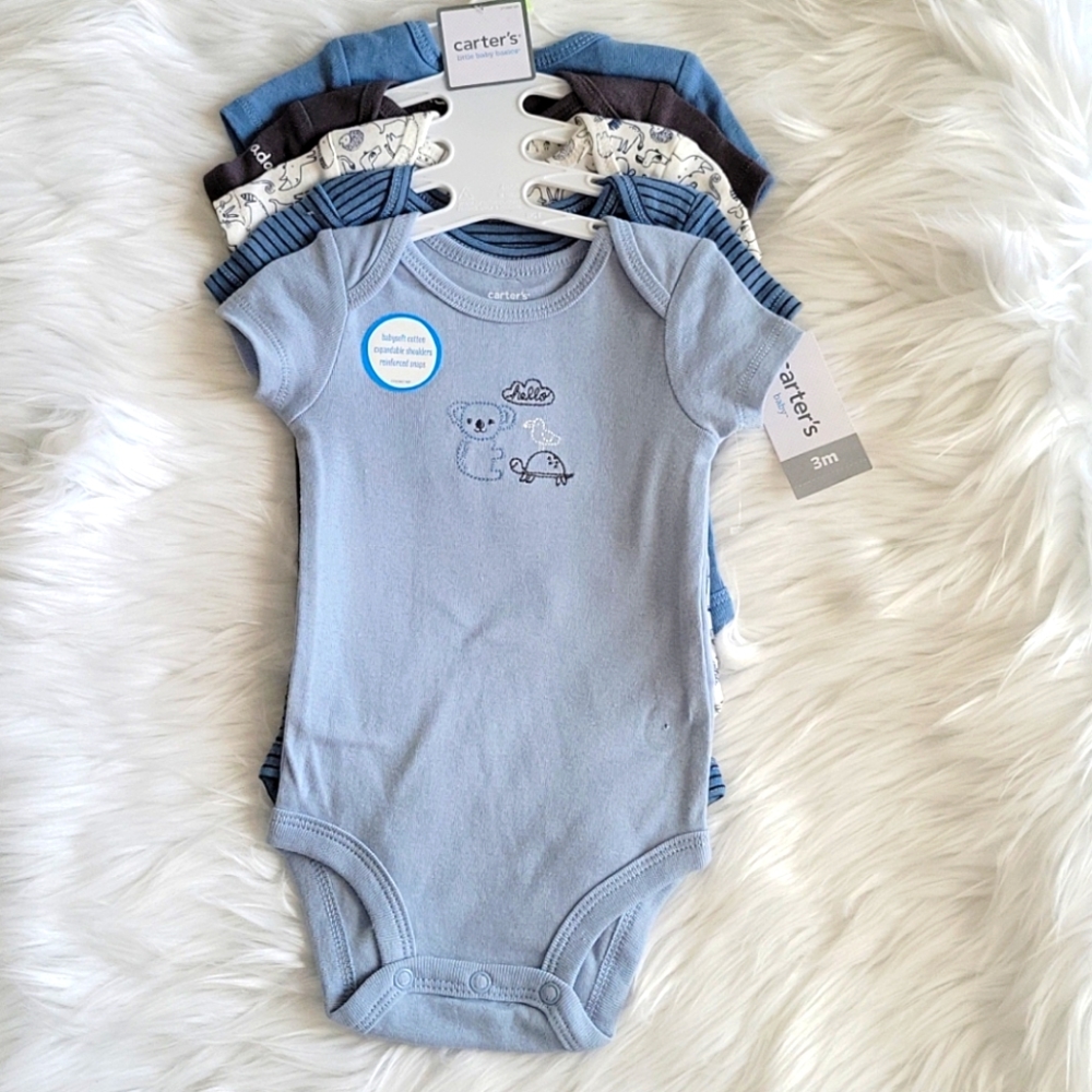 Baby boy short sleeve onesies
